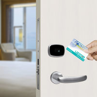 Locstar mode haut de gamme ANSI mortaise fendu Intelligent électronique sans clé entrée Smart Rfid hôtel système de verrouillage de carte