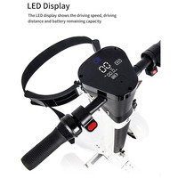 Chariot de Golf Électrique à Quatre Roues pour Homme avec Batterie au Lithium, Chariot de Golf Pratique, Trottinette de Golf Électrique