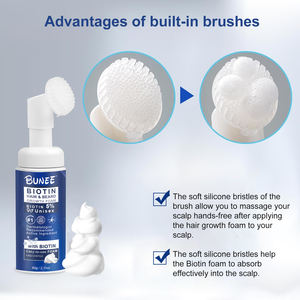 Nouvelle tendance : Mousse à la biotine à 5 % pour la croissance et l'épaississement des cheveux, biotine Rogane, traitement contre la chute des cheveux et l'amincissement des cheveux, hommes et femmes - Product Image 5