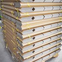 Protector de Esquinas en Forma de U de Madera Premium para Puertas y Ventanas, Embalaje de Operación Rápida, Protector de Bordes Seguro, Resistente a la Humedad, Reciclable