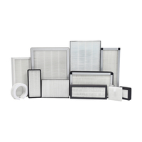 Filtre HEPA à charbon actif mini plissé haute densité H11-H14, purificateur d'air électrique écologique pour camping-car, voiture, usage commercial et extérieur