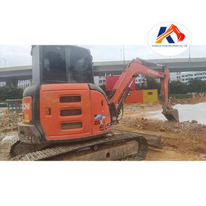 Miniexcavadora Usada Hitachi ZX55USR de 5.5 Toneladas, Motor PLC, Lista para Enviar, Bomba Hidráulica, Rodamiento, Caja de Cambios, Motor de Engranajes - Product Image 1