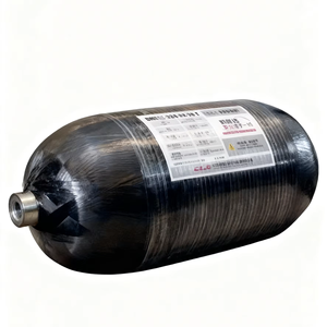 Tanque de Almacenamiento de Hidrógeno de Alta Presión, Contenedor de Gas Oxígeno/Hidrógeno, Botella/Cilindro de Fibra de Carbono, Capacidad de 1090L - Product Image 1