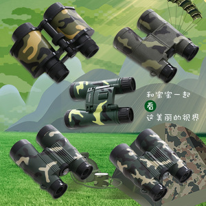 Toy Binoculars 5X Magnification Plastic Kids Nature Exploration Outdoor Play Set For Children Ages 8 To 13 Years - Product Image 3