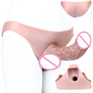 Extensor de Pene de Silicona FAAK, Pantalones Triangulares, Alargador de Pene, Estimulador Sexual para Parejas, Retardante de Eyaculación, Juguetes Sexuales, Funda para Pene - Product Image 1