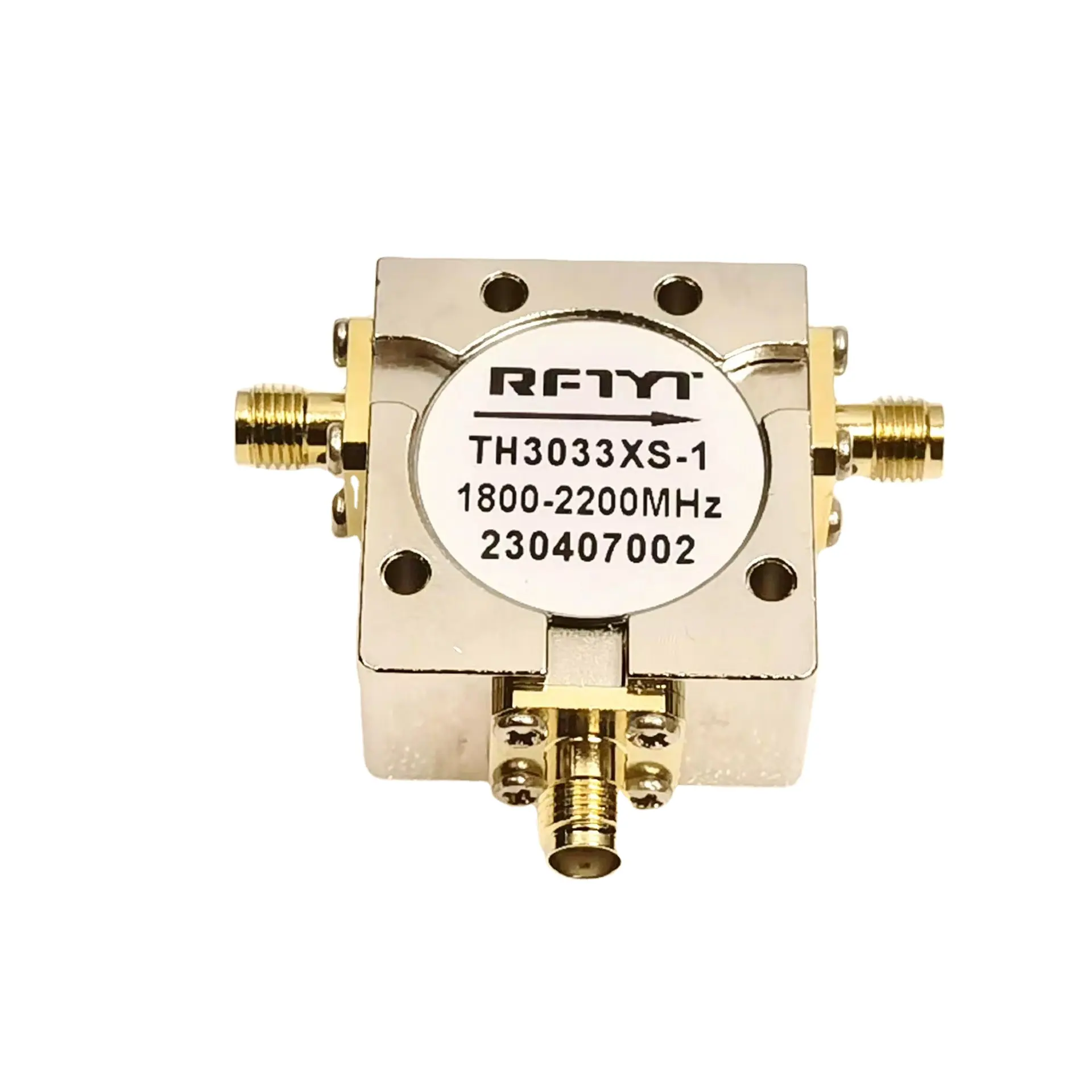 700-3000MHz 100W High Isolation Low VSWR RF Coaxial Circulator with NF Connector