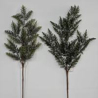 Branche artificielle de sapin avec aiguilles et cônes, pour décoration intérieure, centres commerciaux, tailles personnalisées, vente en gros, décorations de Noël pour arbres festifs