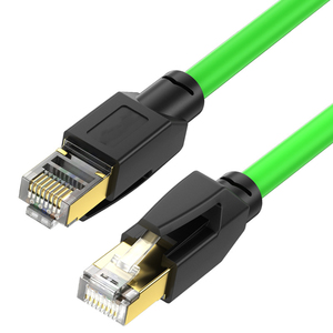 สายเคเบิลอีเธอร์เน็ตอุตสาหกรรม Cat6 แบบยืดหยุ่นสูง สำหรับรางลากสายไฟ รองรับ Profinet ป้องกันสัญญาณรบกวน สำหรับเซอร์โวมอเตอร์ หุ่นยนต์ 10 กิกะบิต - Product Image 1