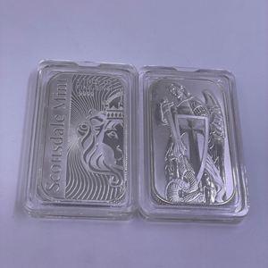 Barra <span class=keywords><strong>de</strong></span> <span class=keywords><strong>Plata</strong></span> No Magnética 2026, 31 Gramos, Una <span class=keywords><strong>Onza</strong></span> Troya, Artesanía Metálica, Souvenir, Barra <span class=keywords><strong>de</strong></span> <span class=keywords><strong>Plata</strong></span> Cuadrada, Lingote Sólido, Colección <span class=keywords><strong>de</strong></span> Lingotes - Product Image 4