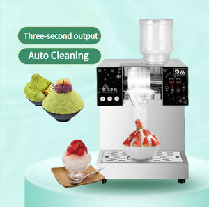 Dernier grand petit Fest Koreanische <span class=keywords><strong>Bing</strong></span> Su Rotate A Snowflake Noodle Bingsu Machine à flocons de glace rasés à la neige Dessert Making Machine - Product Image 1