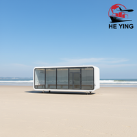 Nouvelle Conception Maison Cabine Apple Préfabriquée Moderne Mobile en Vente, Pod de Bureau Portable Préfabriqué 20Ft 30Ft 40Ft, Appartement Extérieur, Hôtel