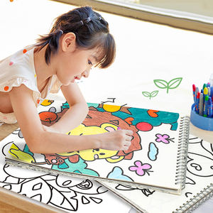 Livre <span class=keywords><strong>de</strong></span> <span class=keywords><strong>dessin</strong></span> personnalisé <span class=keywords><strong>de</strong></span> 100 pages imprimé pour les filles <span class=keywords><strong>de</strong></span> six ans magnifiquement à motifs pour les enfants apprennent à laisser du papier <span class=keywords><strong>de</strong></span> couleur graffiti vierge - Product Image 6