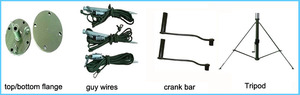 Treuil manuel de 30 pieds pour <span class=keywords><strong>tour</strong></span> de télécommunication - Product Image 5