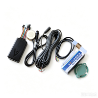 Capteur de niveau de carburant ultrasonique non invasif 4G ULS001, traceur GPS 4G étanche, surveillance du réservoir d'huile, température, humidité, 1 an