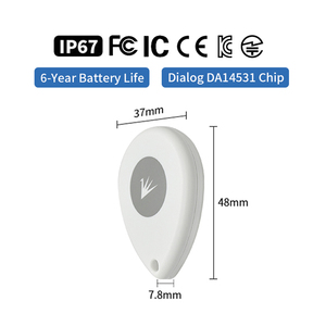 Dài phạm vi 400m quảng cáo FSC-BP108B Trắng lập trình Proximity tiếp thị bluetooth đèn hiệu ibeacon cho Push thông báo - Product Image 2