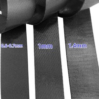Sangle en toile PP robuste et haute ténacité pour sacs à dos, 32mm, 38mm, 50mm, motif chevrons, pour sacs et chaussures, bandoulière
