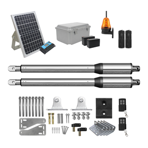 Ouvre-porte battant moderne à double bras C01 pour villa, opérateur <span class=keywords><strong>électrique</strong></span> automatique avec contrôle WiFi et moteur sans fil JJ-PKM-C01 - Product Image 3