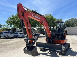 New Arrival High Quality Japan Kubota U55-4 5.5 Ton Used <b>Mini</b> Excavator Digger for Construction Digging Second <b>Hand</b> Small Digger - Product Image 4