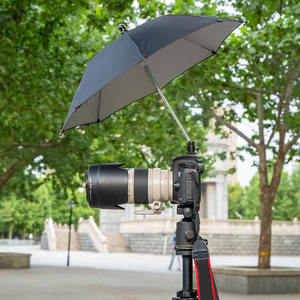 1PC Sombrilla para Cámara DSLR Negra de 26/50CM, Parasol y Soporte para Lluvia, para Cámara Fotográfica en General - Product Image 6