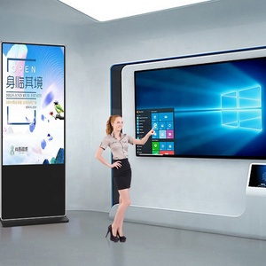 21.5/27/43/49/55/65 polegadas piso parede parede publicidade exibição Android rede Touch Screen HD Digital Signage quiosques - Product Image 3