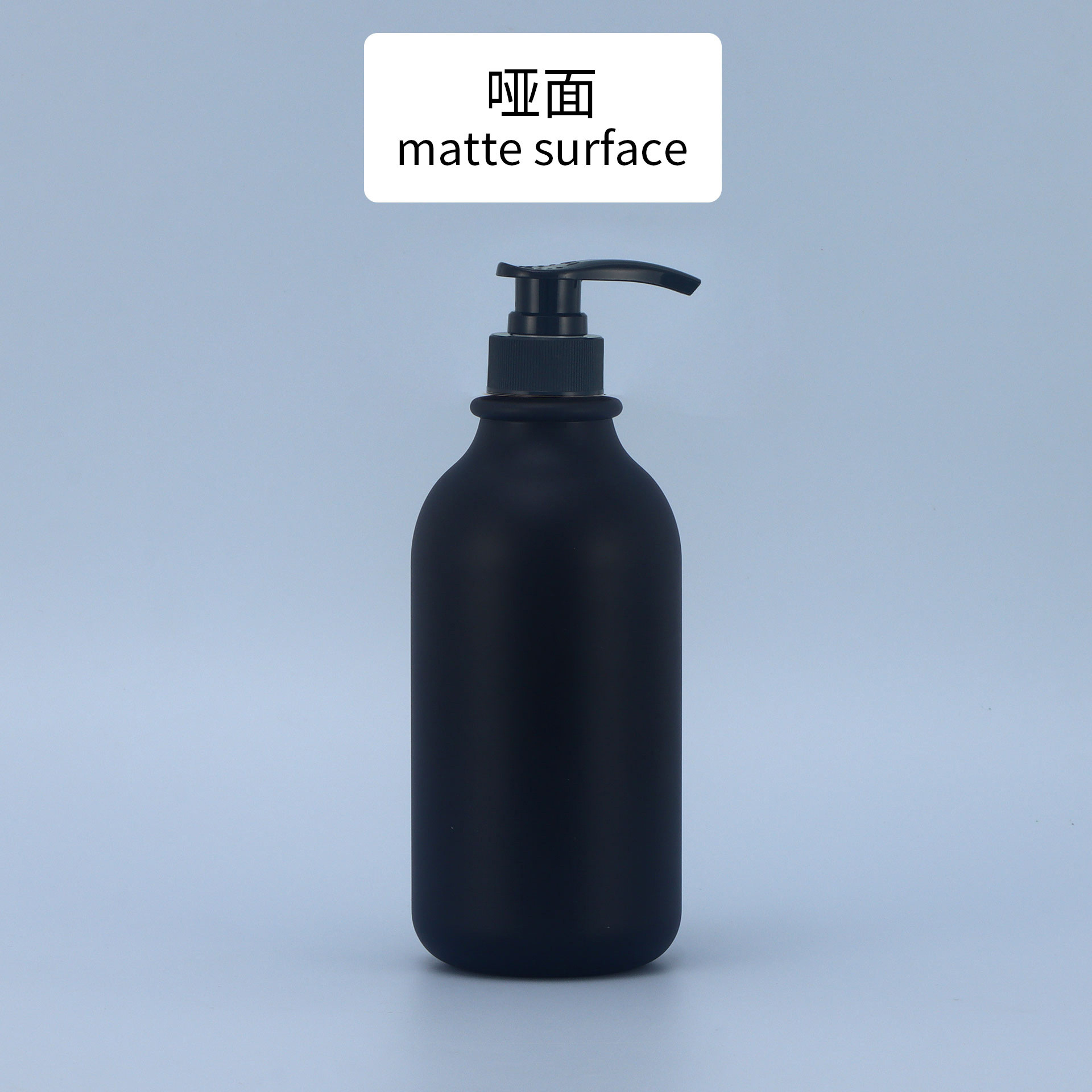 Botella negra mate OH bomba negra