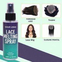 Spray Fixateur Adhésif Fort pour Perruques Lace Front et Extensions Transparent 06 fl oz