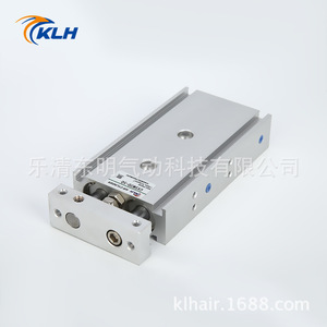 Cylindre pneumatique Klh Cxsm20-50 à double tige et double cylindre, corps en aluminium, série standard - Product Image 2