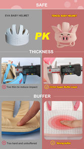 <span class=keywords><strong>Casco</strong></span> DE SEGURIDAD transpirable ajustable <span class=keywords><strong>para</strong></span> bebés con cojín <span class=keywords><strong>para</strong></span> la cabeza, Protección infantil <span class=keywords><strong>para</strong></span> gatear, suministros <span class=keywords><strong>para</strong></span> bebés - Product Image 4