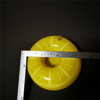 Accessoires de fête pour piscine extérieure d'été : Porte-boissons gonflable en PVC en forme de citron, support flottant pour gobelets, seau refroidisseur de vin