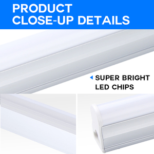 Tube Lumineux à LED <span class=keywords><strong>T5</strong></span> Intégré en Aluminium, Éclairage d'Intérieur OEM/ODM, 5W 9W 13W 18W, 30cm 60cm 90cm 120cm - Product Image 4