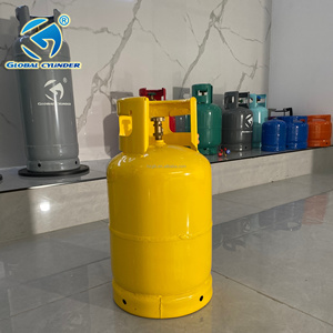 Cilindro de Gás Vazio <span class=keywords><strong>11KG</strong></span> com Logo Personalizado, Cilindro de Gás <span class=keywords><strong>LPG</strong></span> Recarregável de Baixa Pressão Certificado ISO para Uso Doméstico - Product Image 2