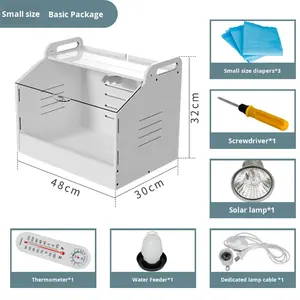 Meilleure vente : Cage de couvaison pour poussins, canards, cailles et lapins, type SUV, avec clôture pour animaux de compagnie - Product Image 6