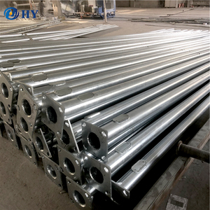 Bao gồm sản xuất 5M 10m thép chiếu sáng đường phố cực năng lượng mặt trời ánh sáng đường phố với cực - Product Image 4