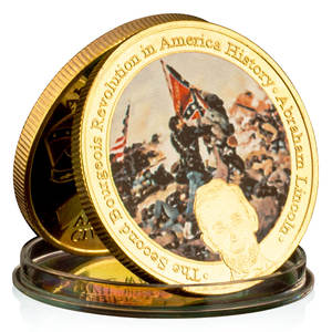 アメリカの記念品ギフト、各州間のコレクターズコイン、金メッキ記念コイン、チャレンジコイン - Product Image 1