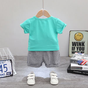 Vêtements pour enfants en gros, vêtements en coton pour bébés, t-shirts en coton pour enfants, ensembles pour bébés garçons - Product Image 2