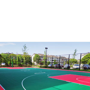 एंटी-स्लिप पीपी प्लास्टिक स्पोर्ट्स निलंबित आउटडोर फ्लोर रोलर स्केट कोर्ट फ्लोर कार वाशिंग ग्रिल फ्लोर कार वॉश - Product Image 6