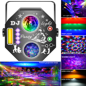 <span class=keywords><strong>Projecteur</strong></span> Laser LED 7-en-1 pour Scène, Mini <span class=keywords><strong>Projecteur</strong></span> à Boule, 96 Motifs, Alimentation USB, RVB/Blanc/<span class=keywords><strong>UV</strong></span> <span class=keywords><strong>Lumière</strong></span> <span class=keywords><strong>Noire</strong></span> pour Soirées DJ/KTV - Product Image 4