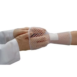 Bande de compression <span class=keywords><strong>tubulaire</strong></span> élastique 0,7 cm * 10 m, bandage extensible médical, équipement de rééducation sportive, application pour le corps, la jambe, le pied - Product Image 3