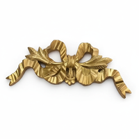 Figurine d'ange baroque antique en résine écologique, ailes dorées, décoration murale suspendue, modèle de décoration intérieure, adorable bébé doré mignon