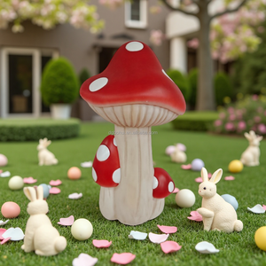 LED Garden Mushroom Lights - Plant Garden <b>Decorative</b> Lighting - <b>Spring</b> Easter <b>Decorations</b> - Product Image 5