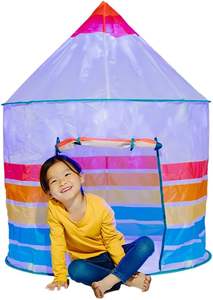Tente de jeu d'intérieur pour enfants, portable, pour garçons et filles, petite maison de jeu, tente pliable, château de princesse, tipi - Product Image 2