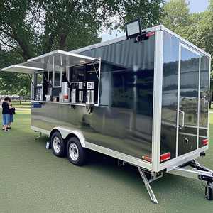 Camion de restauration rapide en plein air, remorque à poulet rôti, camion de nourriture mobile à vendre - Product Image 5