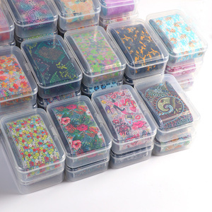 Nuevo Estilo, 4X50cm, 10 Piezas/Caja, Decoración de Uñas DIY, Transferencia de Flores, Mariposas, Adhesivos Holográficos para Uñas - Product Image 3
