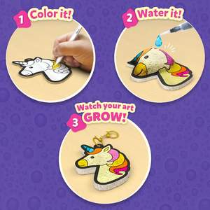 Aqua Puffs Principesse e Unicorni, Regali per la Natale, Kit Artistico 3D da Dipingere per Bambini - Product Image 4