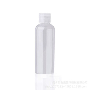 Botellas Transparentes con Tapa Abatible para Líquidos, 150-500 ml, Forma Cilíndrica, Envases Generales para Cosméticos - Product Image 4