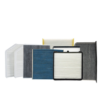 Filtro de Aire para Auto, Filtro de Cabina de Aire Acondicionado 1K0819644B, Filtro de Aire Acondicionado para Auto 1KD819644B para Volkswagen