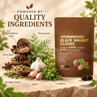 Complément Herbal à l'Armoise, Noyer Noir et Clou de Girofle – OEM, ODM, Marque Privée, Personnalisation en Petites Séries