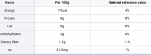 75g de arroz konjac seco bajo en carbohidratos sin grasa con harina de tapioca para alimentos dietéticos - Product Image 3