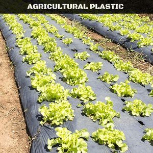 <b>Plastic</b> Sheeting <b>Roll</b> 6 Mil Black 10 Ft X 100 Ft Heavy Duty Polyethylene Film For Painting Drop Cloth Tarp Mulch Weed - Product Image 6