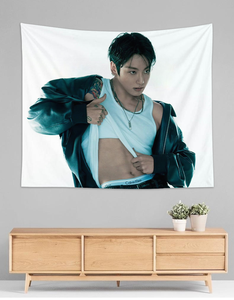 Tessuto Decorativo da Parete KPOP Bangtan Boys <span class=keywords><strong>JUNGKOOK</strong></span> 2026 JK per Camera da Letto - Product Image 1
